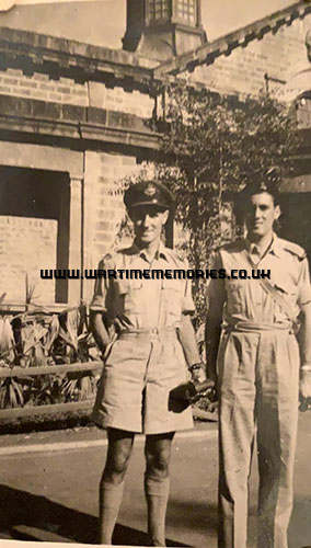 Eric Miles 25th Dragoons and his brother Jack Miles, RAF